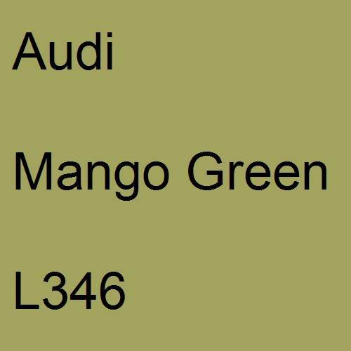 Audi, Mango Green, L346.